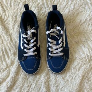 VANS blue and white classical sneakers
